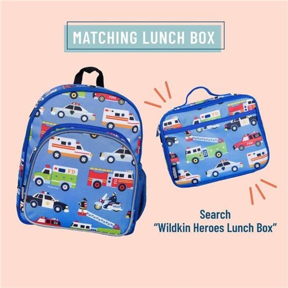 12-Inch Kids Backpack for Boys & Girls, Perfect for Daycare and Preschoo